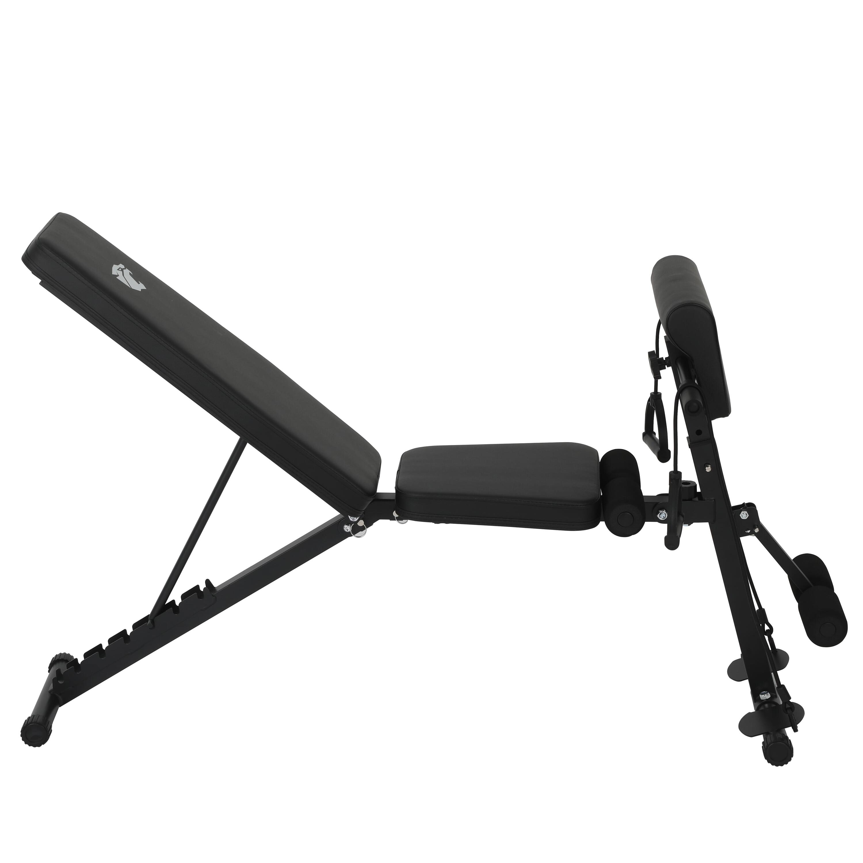 Banco Abdominales Multifunción Reclinable Fitness Tech 4/7