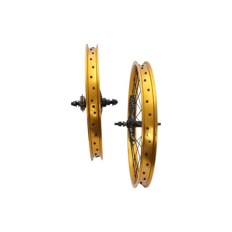 Set roți BMX KHE PRISM 20 inch auriu