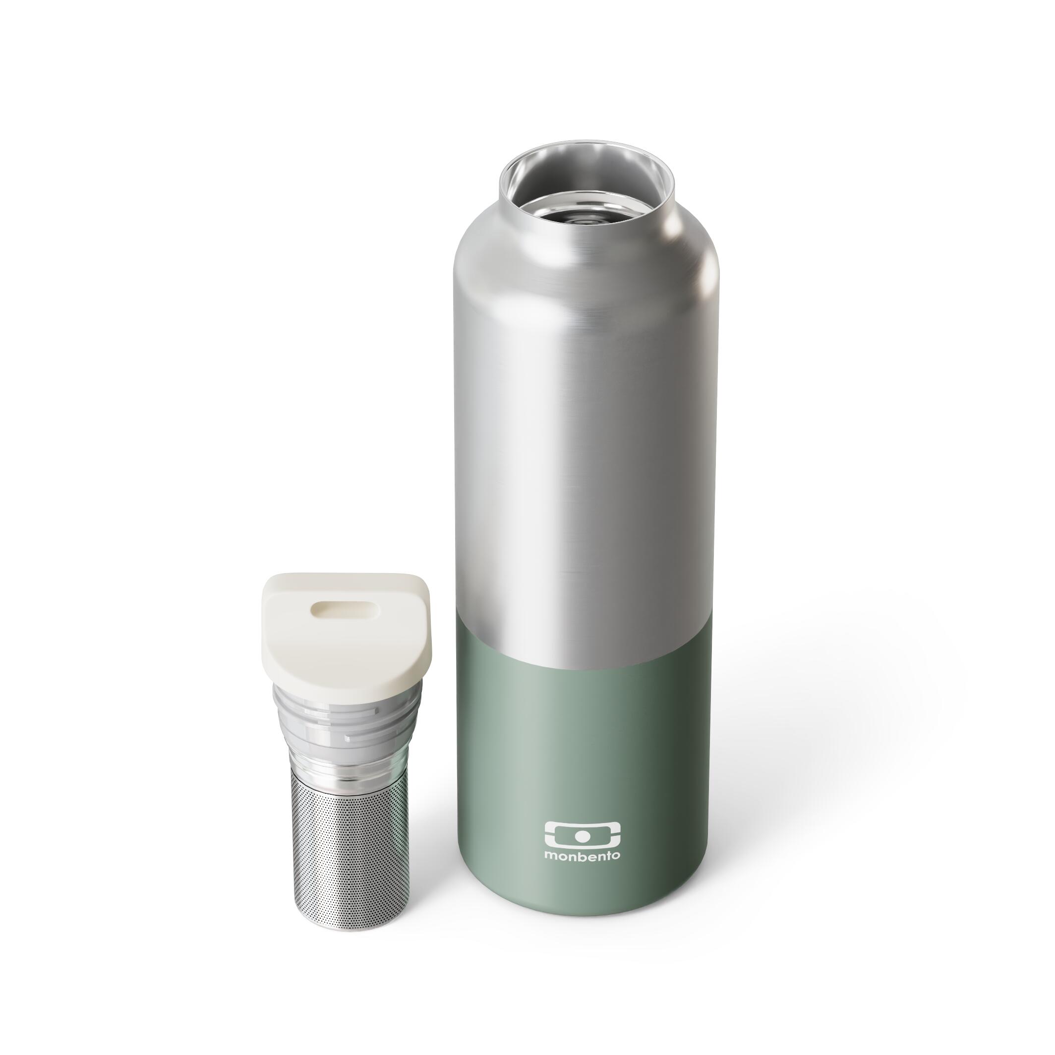 Gourde isotherme avec infuseur et dragonne 500ml|Adulte|Steel 3/5