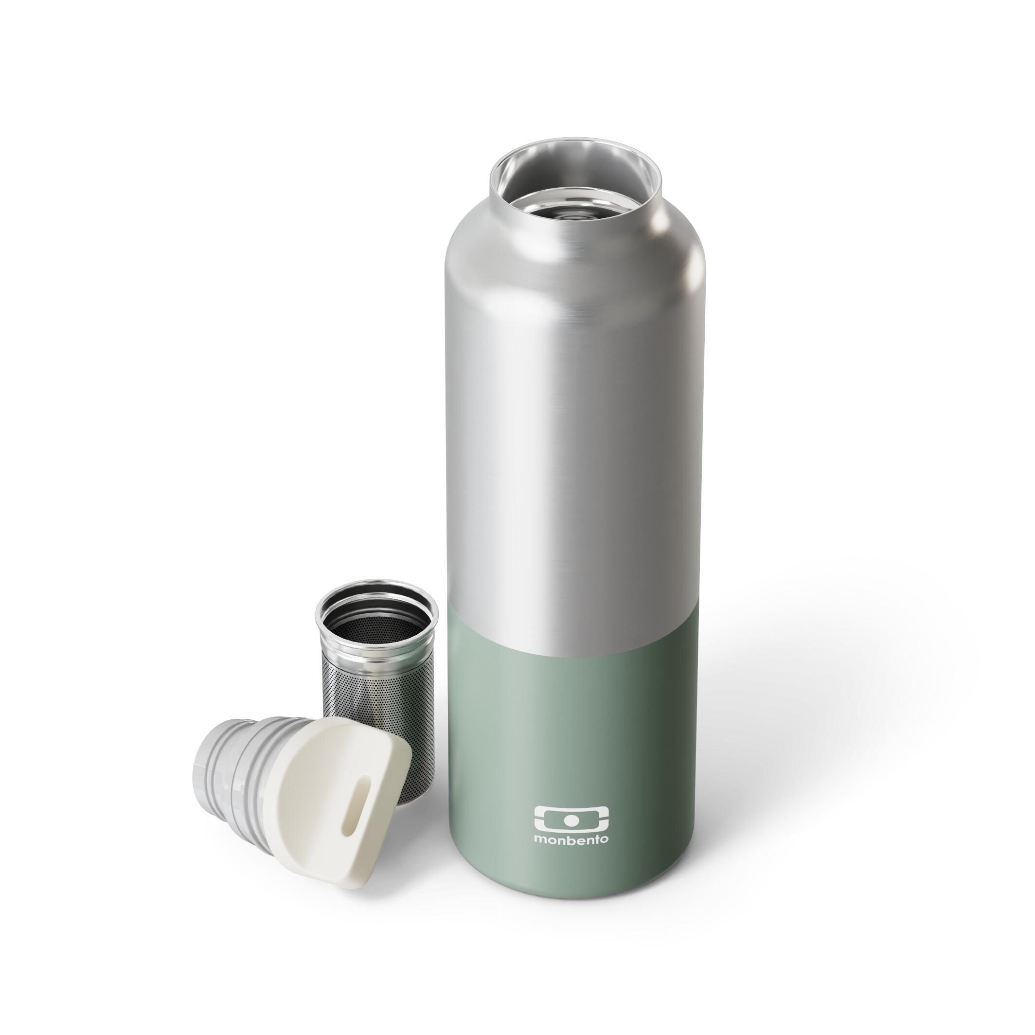 Gourde isotherme avec infuseur et dragonne 500ml|Adulte|Steel 2/5