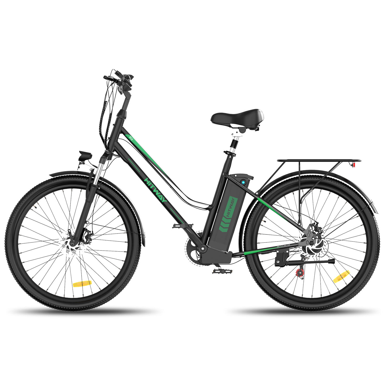 Vélo Électrique 26" 250W Batterie 36V 12Ah Autonomie 90KM BK8 3/7