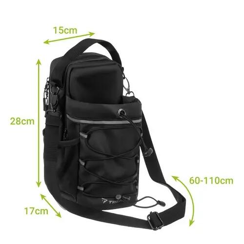 Geantă de sport 4,5 L, geantă de sală, suport magnetic pentru sticlă de apă