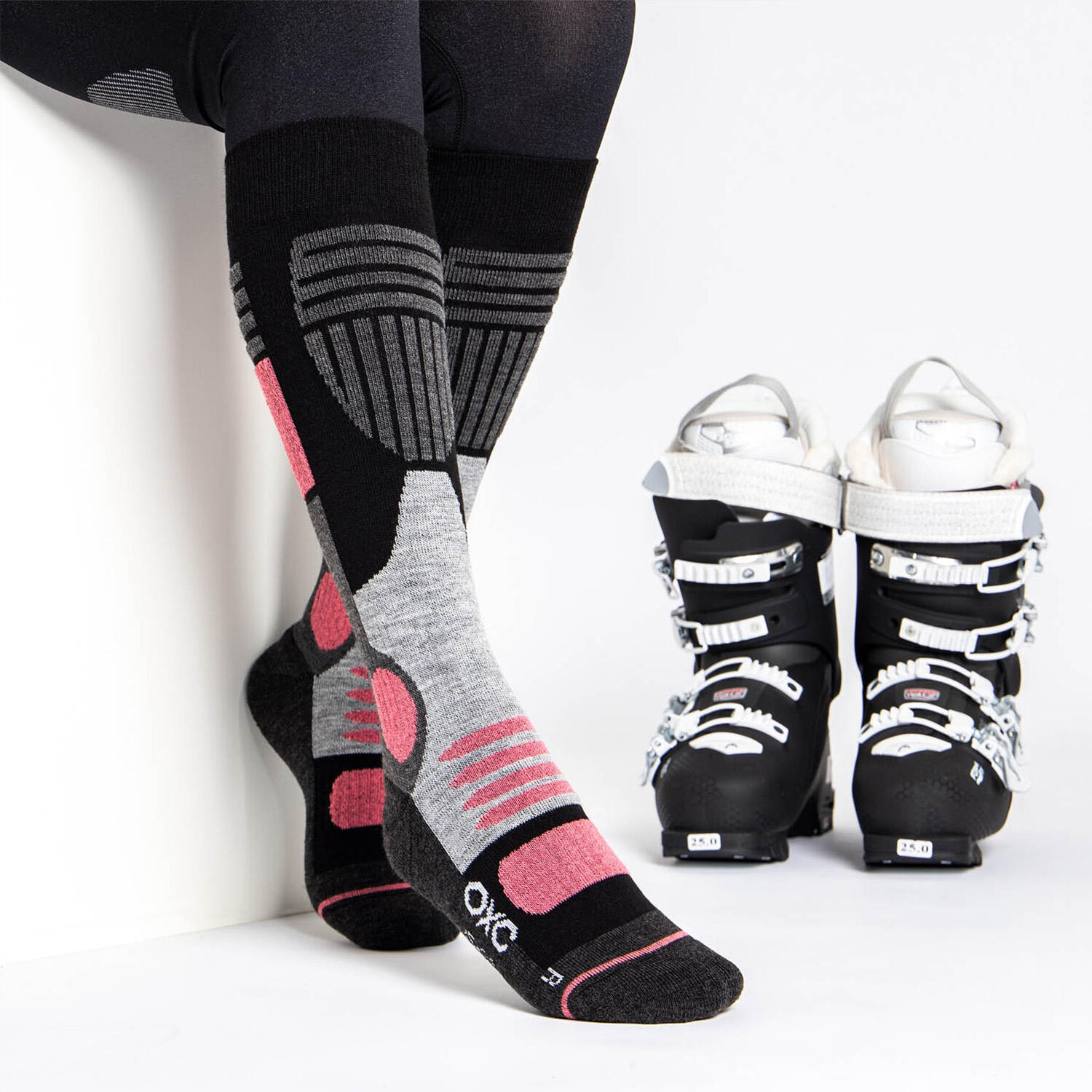 Damen Skisocken 2er Pack (Modell: Maria) 2/4
