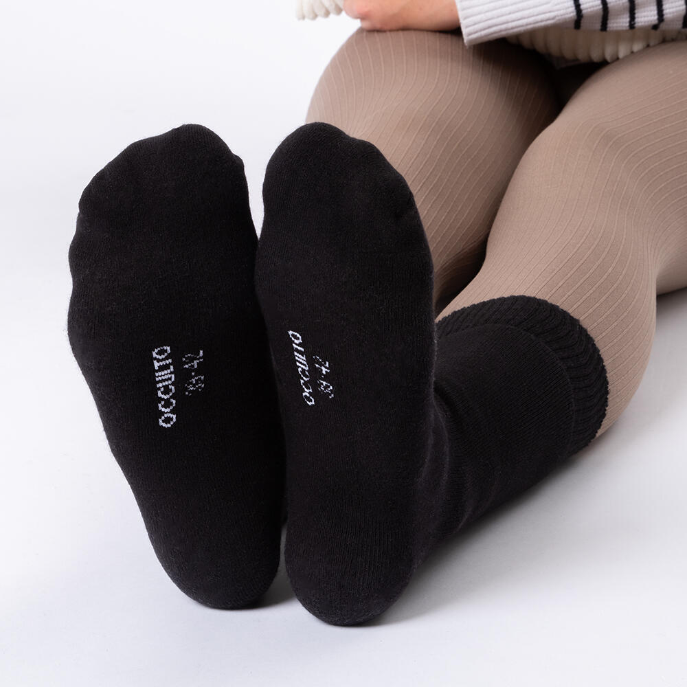 Damen Warme Kuschelsocken 6er Pack (Modell: Smilla) Black 35-38 5/6