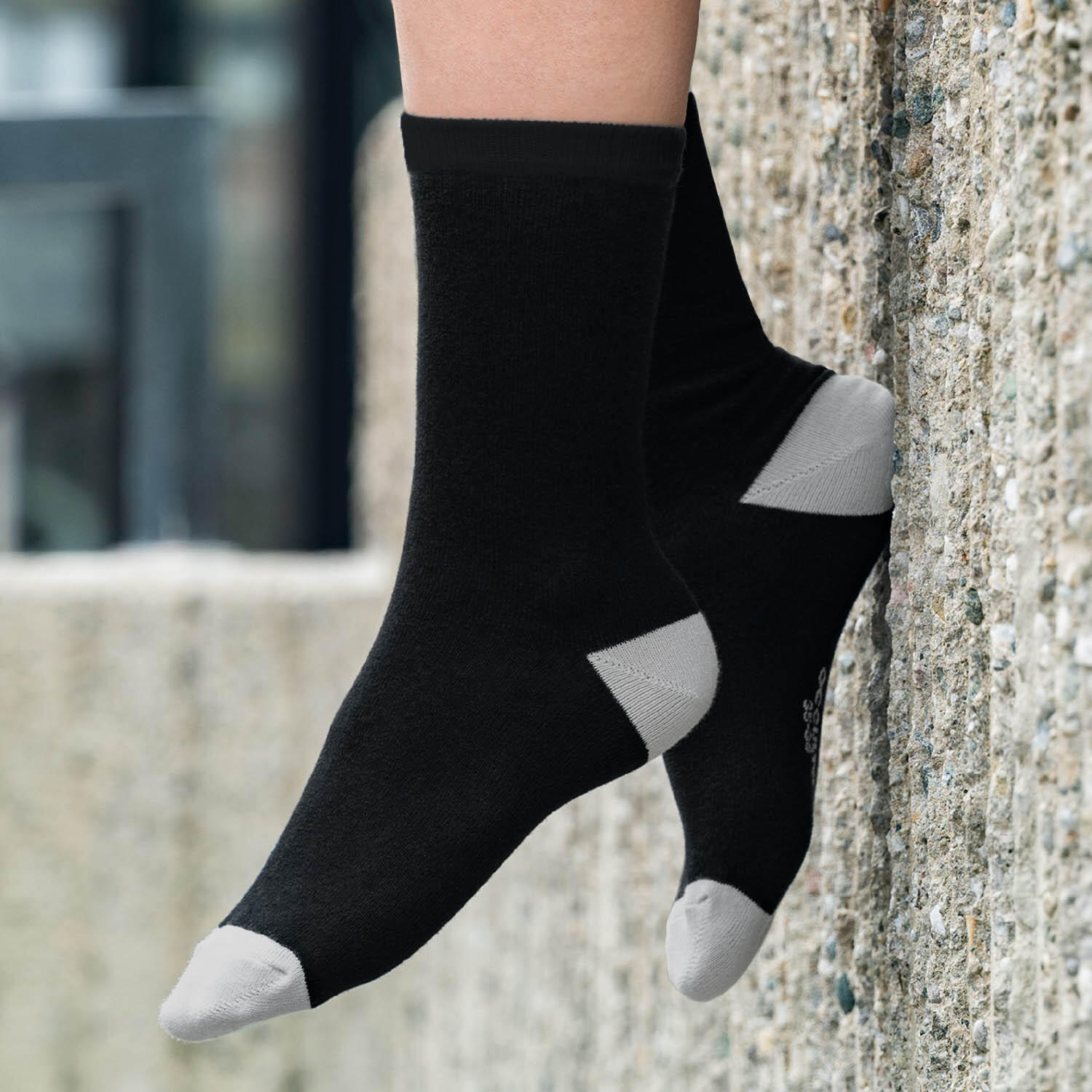Damen Baumwollsocken 10er Pack (Modell: Gertrud) 5/6