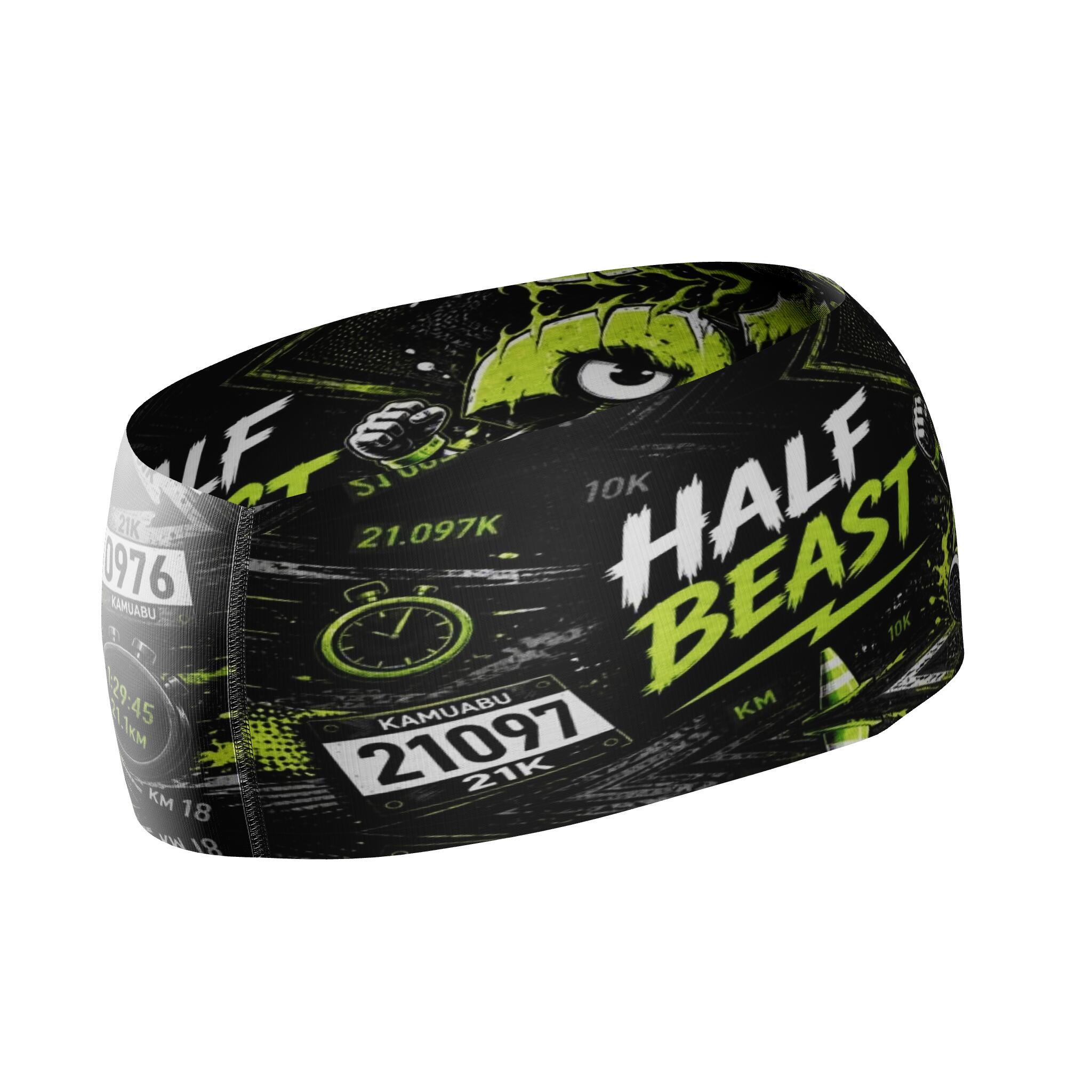 Bandeau de course Elite 21K - Sin Costuras y Reversible 2 EN 1 3/4