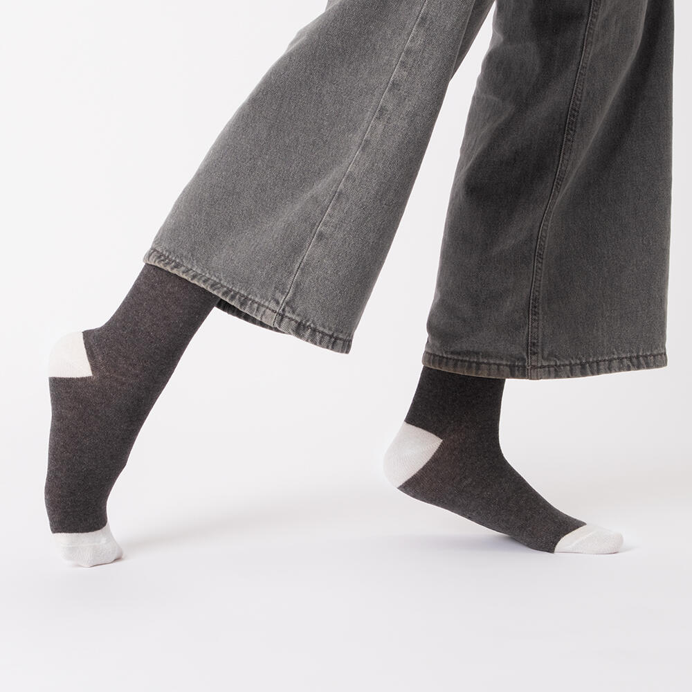 Damen Muster Socken 10 Paar (Modell: Michaela) 10BlkRed 39-42 6/6