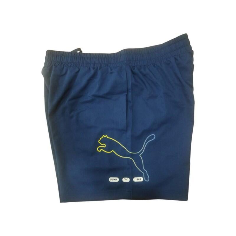 Bermuda Puma Marino Hombre Ess Logo Lab - 692033-49 3/4