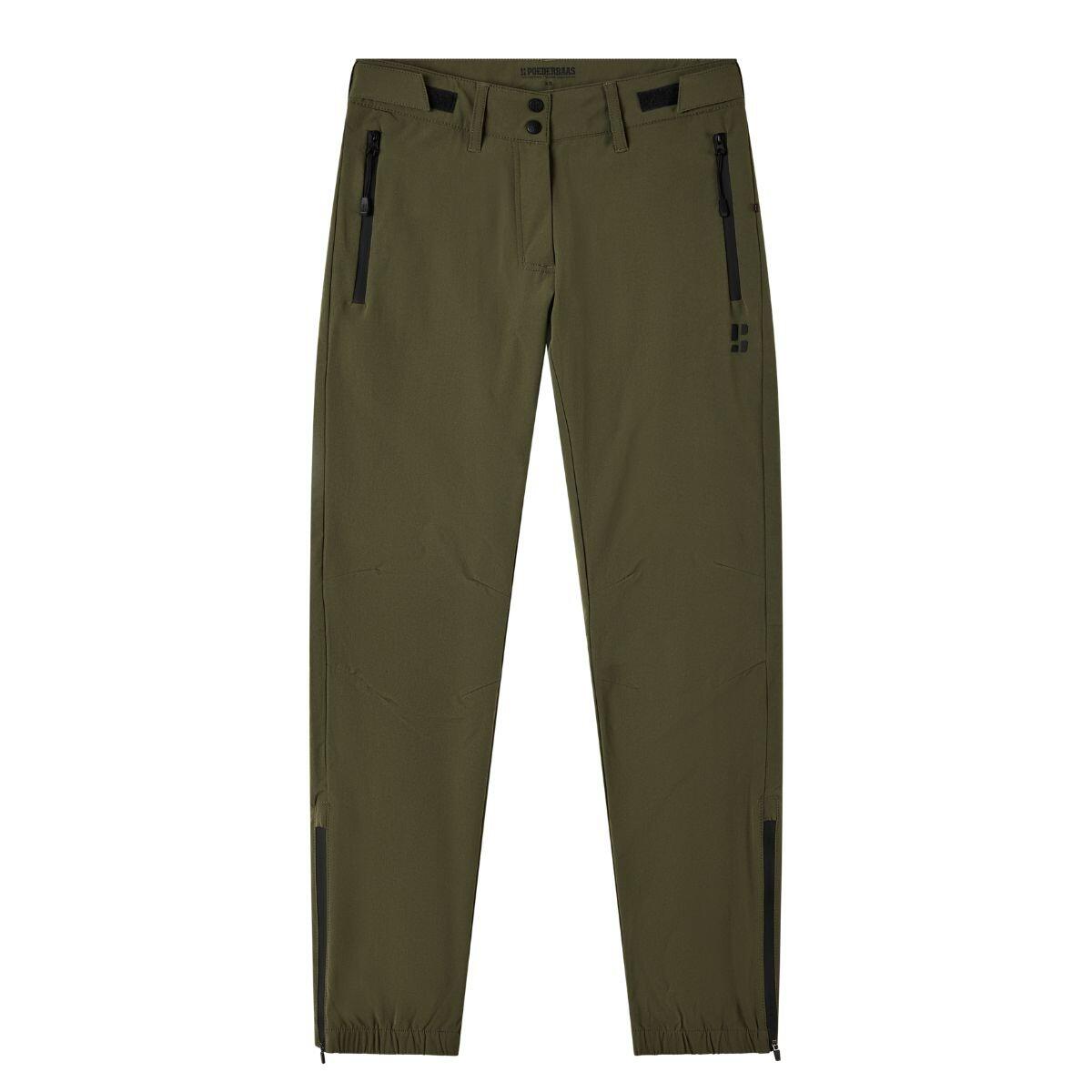 Outdoorbroek - Wandelen - Unisex - SOLX - Olijfgroen 3/4
