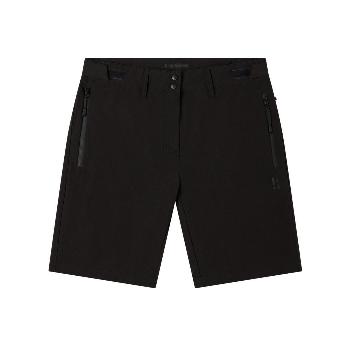 Krótkie spodenki outdoorowe - Wędrówki - Unisex - SOLX - Czarne 3/4