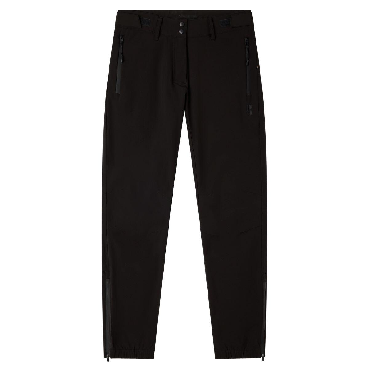 Spodnie outdoorowe - Turystyka piesza - Unisex - SOLX - Czarne 3/4