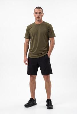 Korte outdoorbroek - wandelen - unisex - solx - zwart