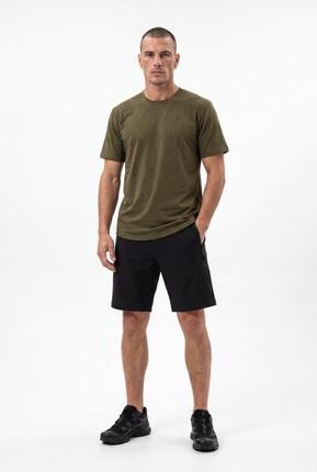 Kurze Outdoorhose - Wandern - Unisex - SOLX - Olivgrün