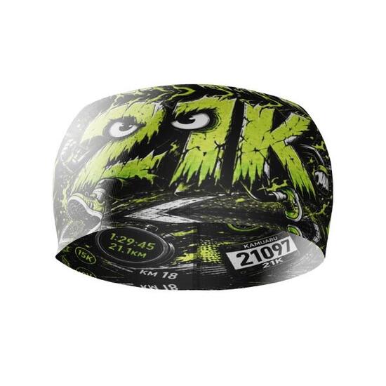 Fascia da Running Elite 21K - Sin Costuras y Reversible 2 EN 1