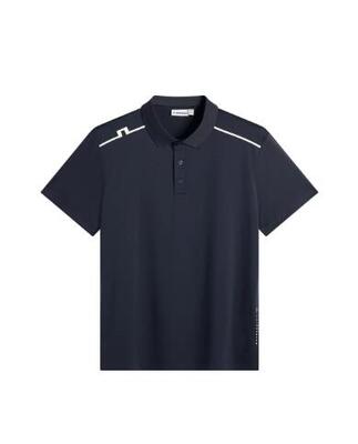 J. Lindeberg Lionel Polo polo da golf da uomo blu navy