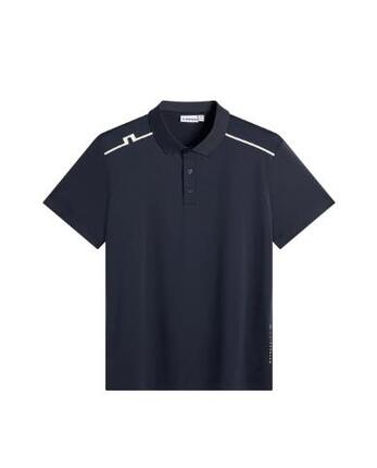 J. Lindeberg Lionel Polo, polo de golf pour homme, blanc