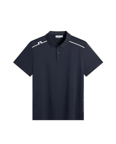 J. Lindeberg Lionel Polo polo da golf da uomo blu navy