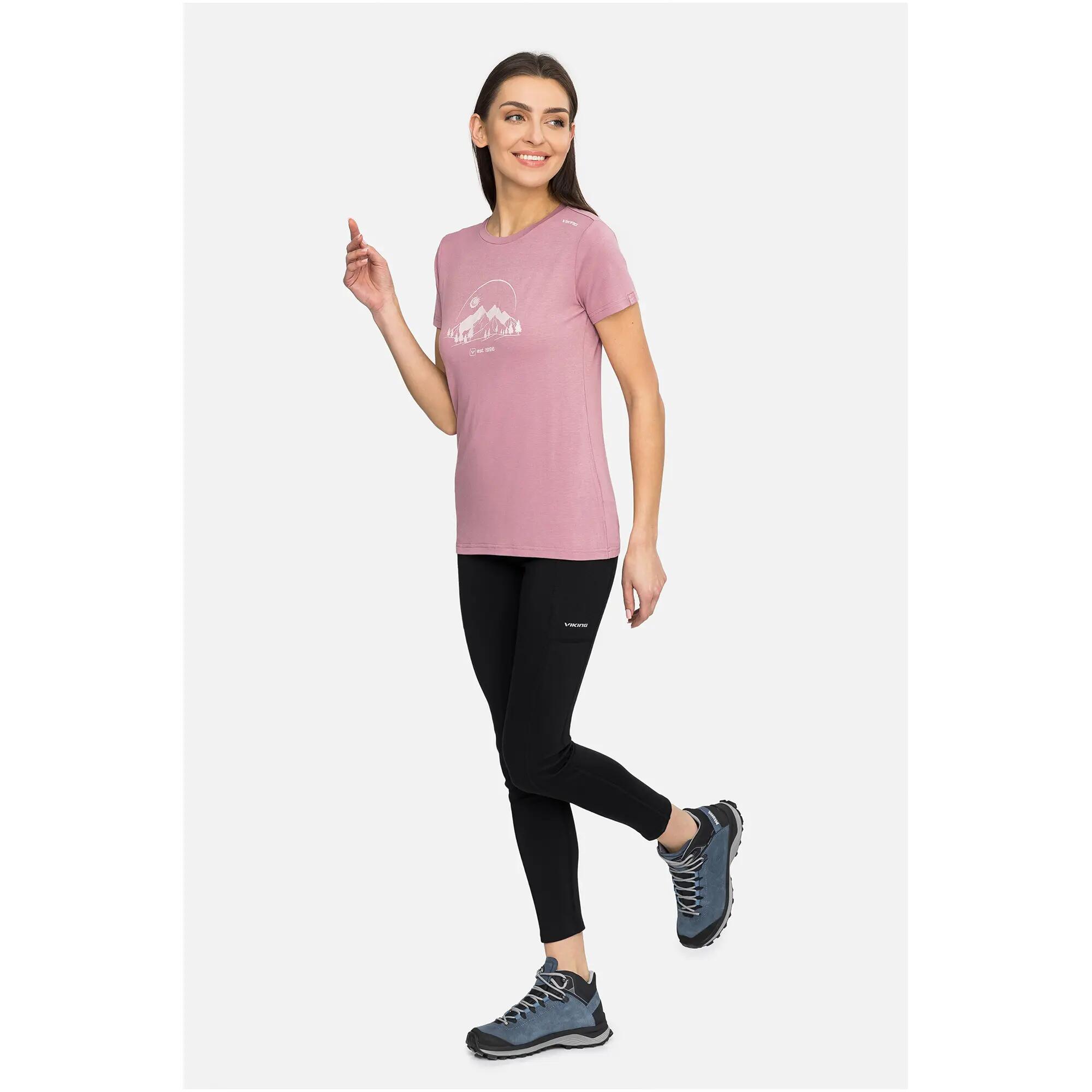 T-shirt damski VIKING Lenta Bamboo Light Lady 4/7