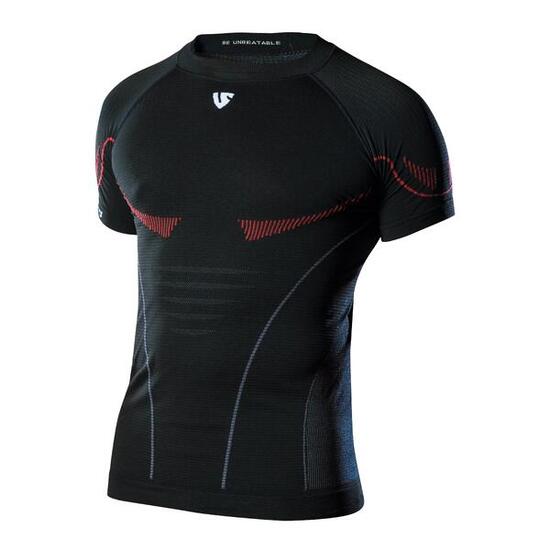 Ultraleichtes Technisches Kurzarmshirt für Herren - Schwarz