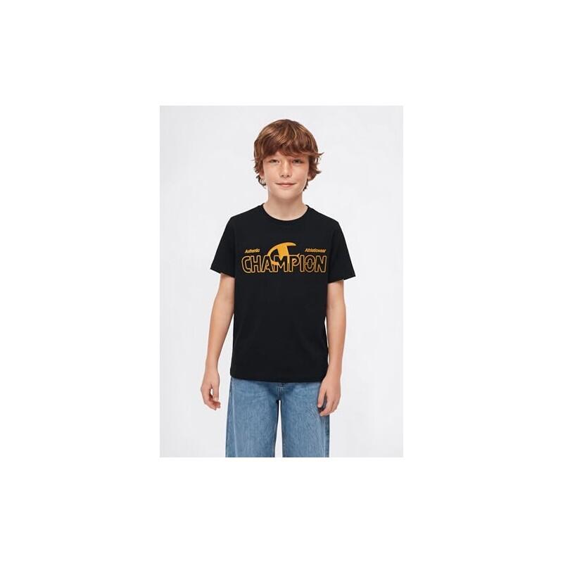 Camiseta Champion niño negra 307553-001 2/5