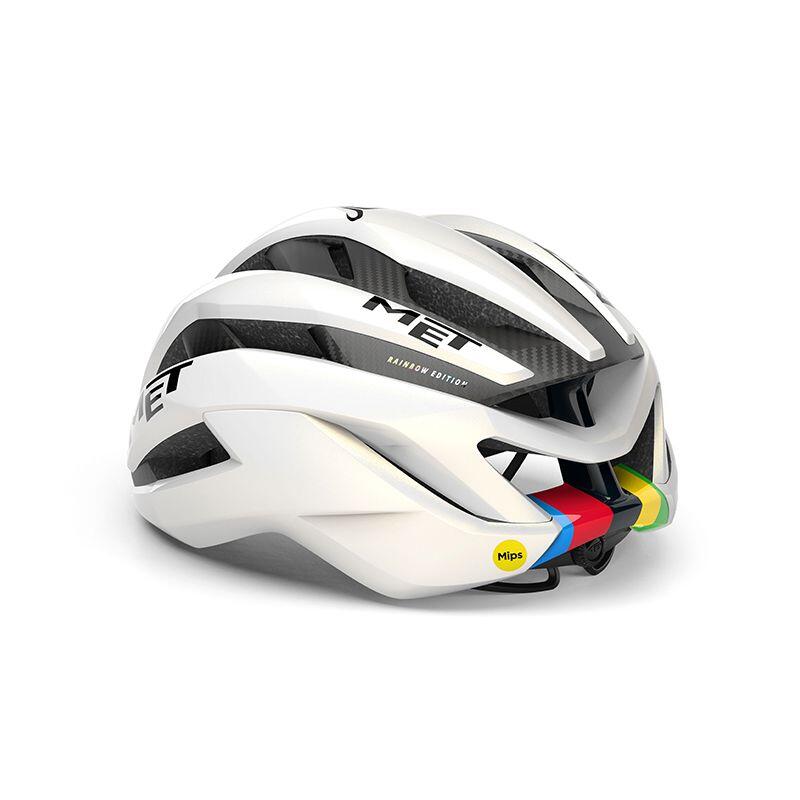 MET Fietshelm Trenta 3K Carbon MIPS UCI WC II Rainbow 2/3