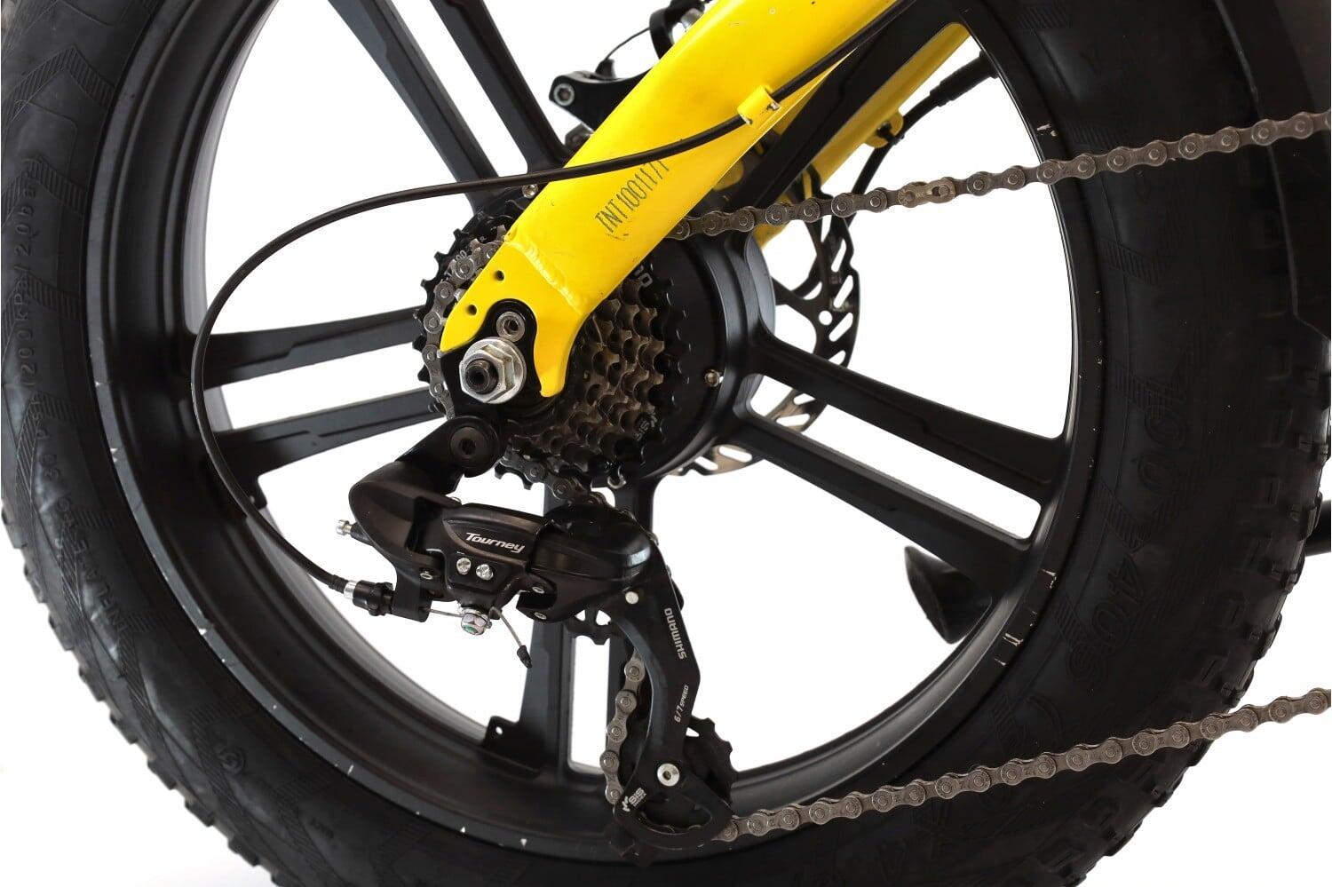 Vélo de ville et loisir reconditionné · Jeep Fold FAT E-Bike FR 7022 · Bon état 3/8