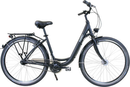HAWK City Wave Easy Fahrrad Black 7-Gang 26 Zoll
