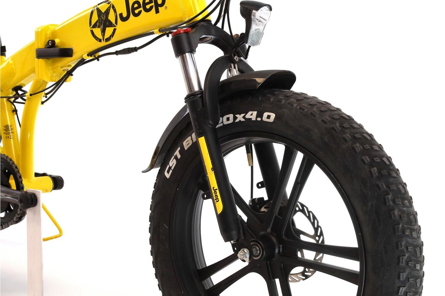 Vélo de ville et loisir reconditionné · Jeep Fold FAT E-Bike FR 7022 · Bon état 5/8