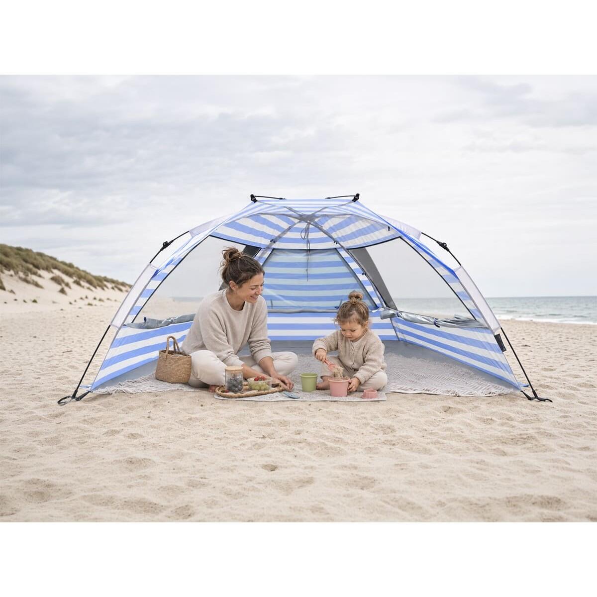 Strandtent Skal Quick-Start - Schuiltent - Zonnescherm - UV-bescherming 80+ 3/7
