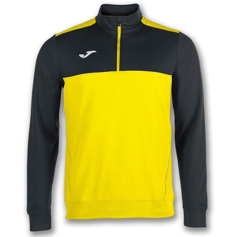 Sweat-shirt football Homme Joma Winner jaune noir