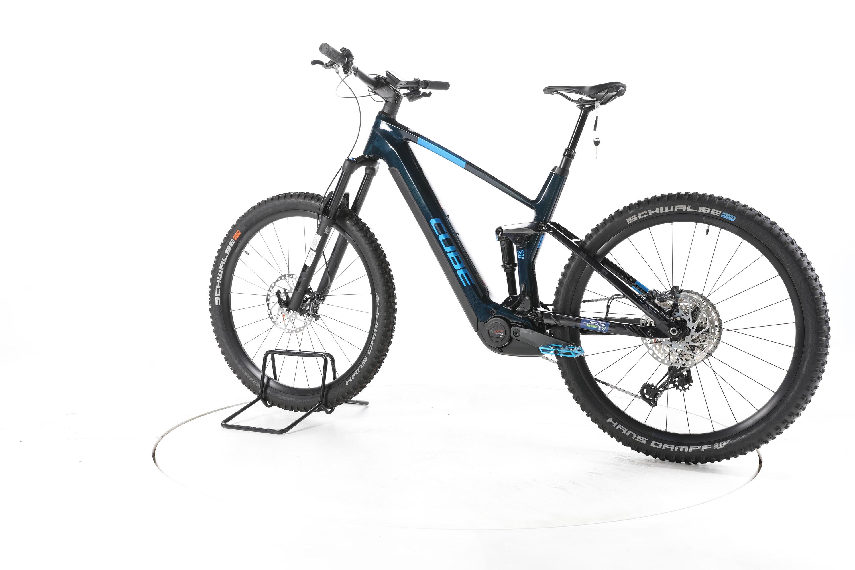 Tweedehands - Cube Stereo Hybrid 140 HPC SLX E-Bike Fully Carbon - Zeer goed 7/7