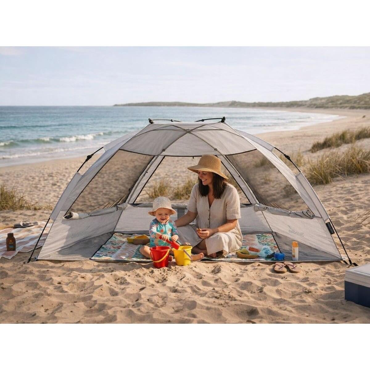 Strandtent Skal Quick-Start - Schuiltent - Zonnescherm - UV-bescherming 80+ 2/7
