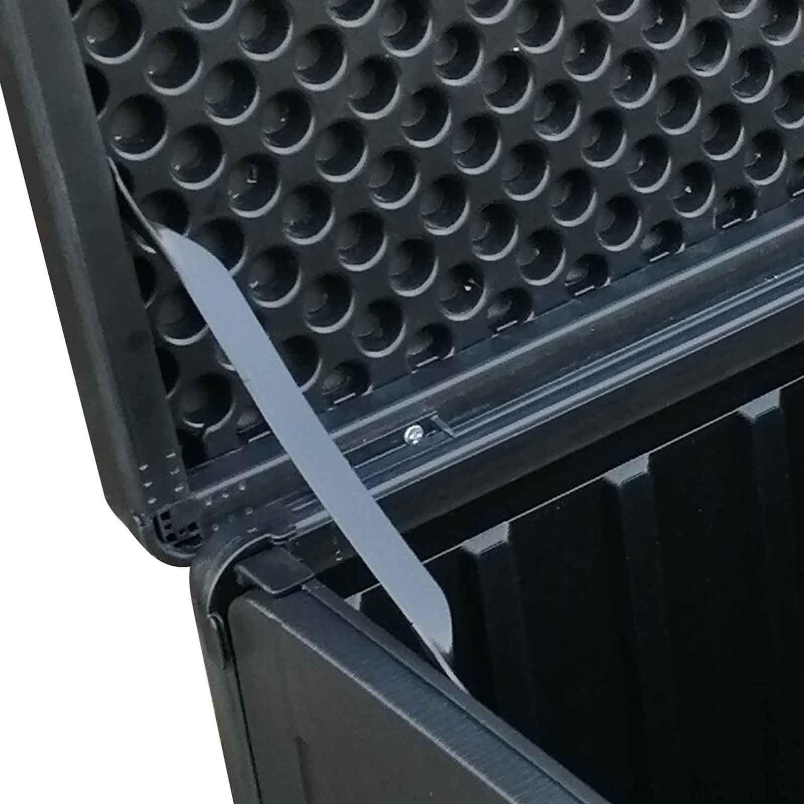 Baúl de Resina para Exterior Gardiun Soften Small 42,8x42,8x46,4 cm 76 litros 3/5