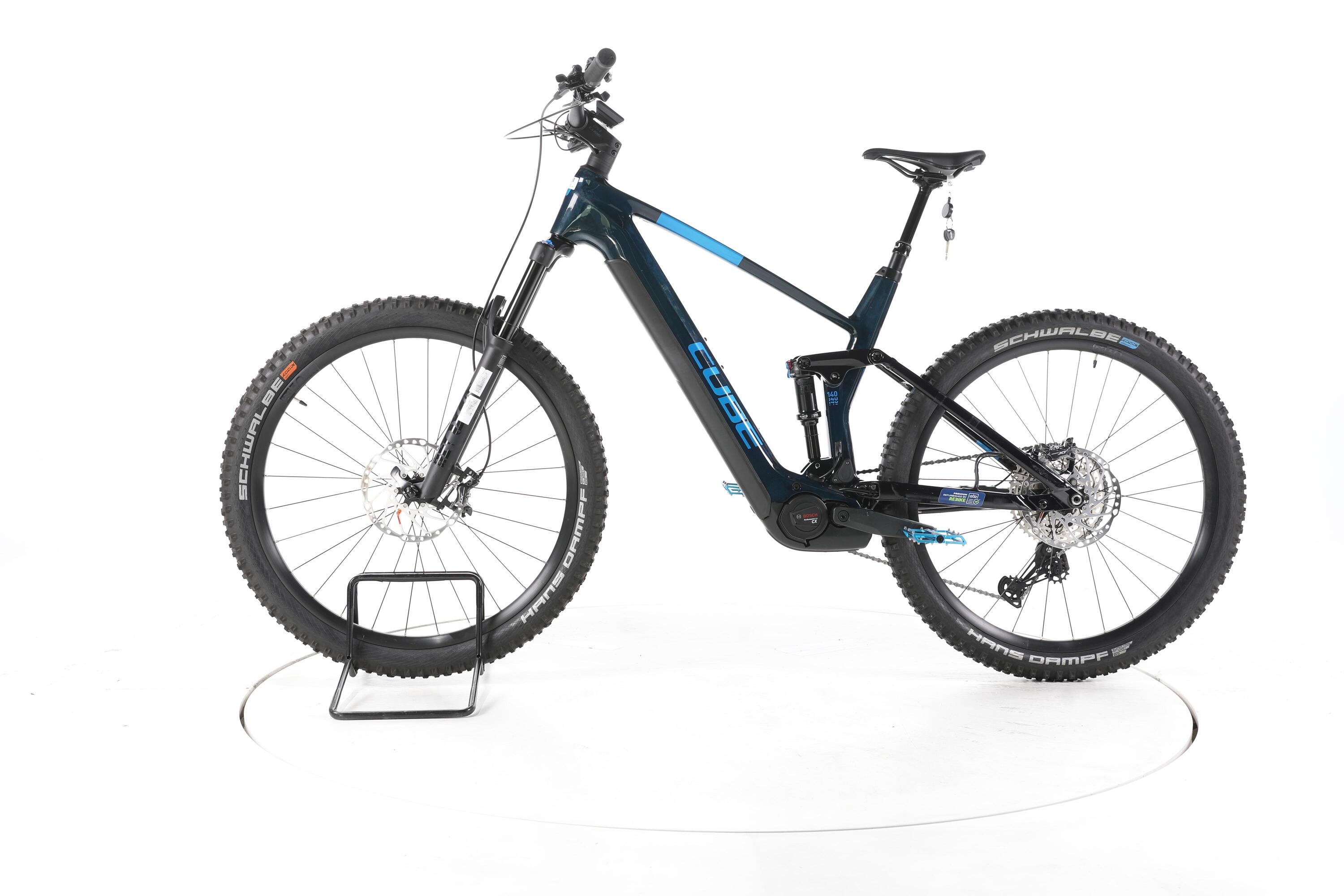 Tweedehands - Cube Stereo Hybrid 140 HPC SLX E-Bike Fully Carbon - Zeer goed 6/7