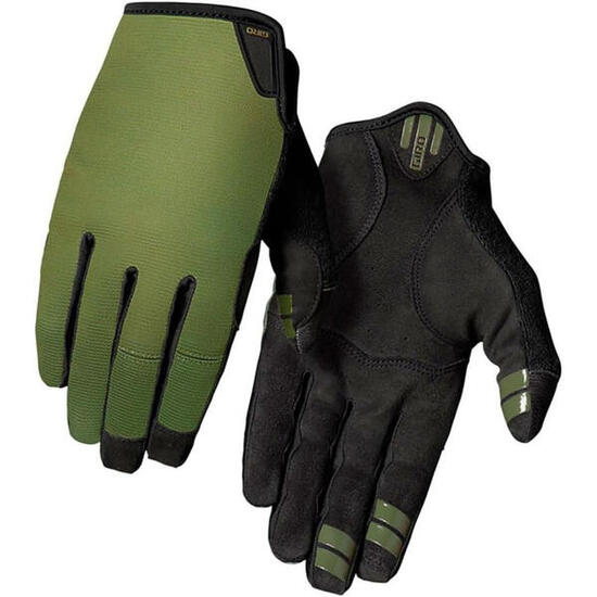 Unisex Giro Dnd II lange fietshandschoenen kaki