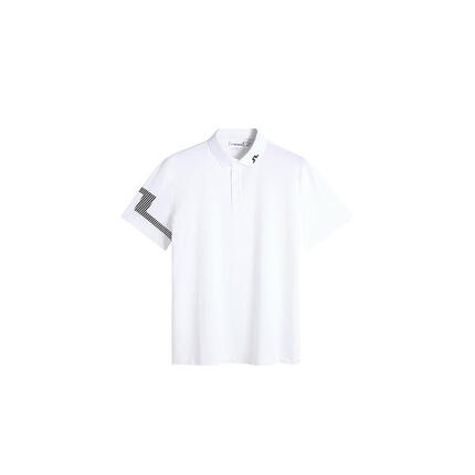 Polo J. Lindeberg Health, polo de golf pour homme, blanc