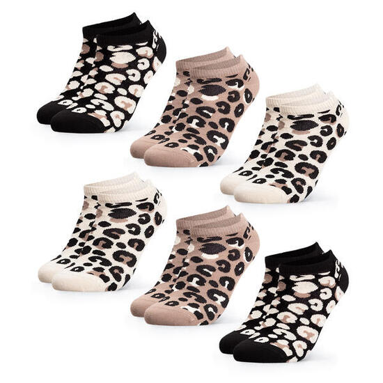 Damen Sneaker Socken 6er Pack (Modell: Kira)