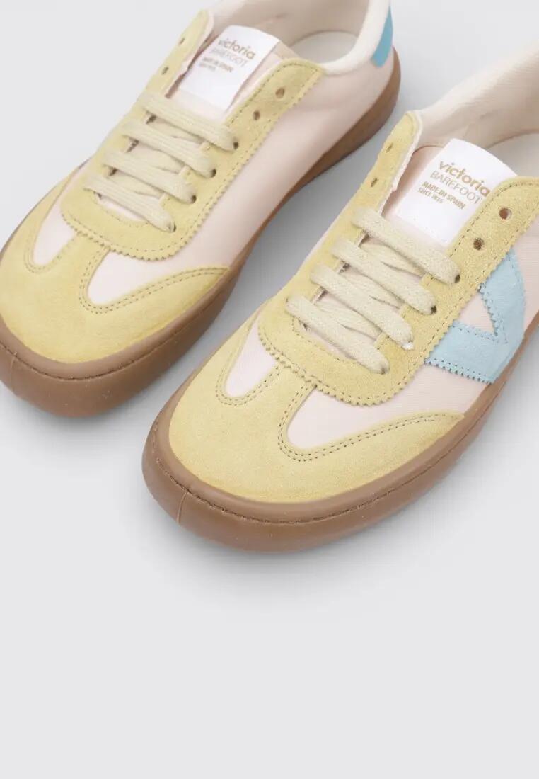 BAREFOOT Baskets Femme Victoria OLMO BAREFOOT NYLON MULTICOLOR Ble 3/5
