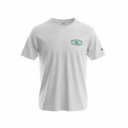 T-shirt Champion homme blanc 100% coton Classic Fit