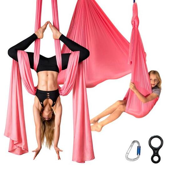 2 w 1 - szarfa aerial, hamak akrobatyczny szerokość 260 cm, LOW STRETCH