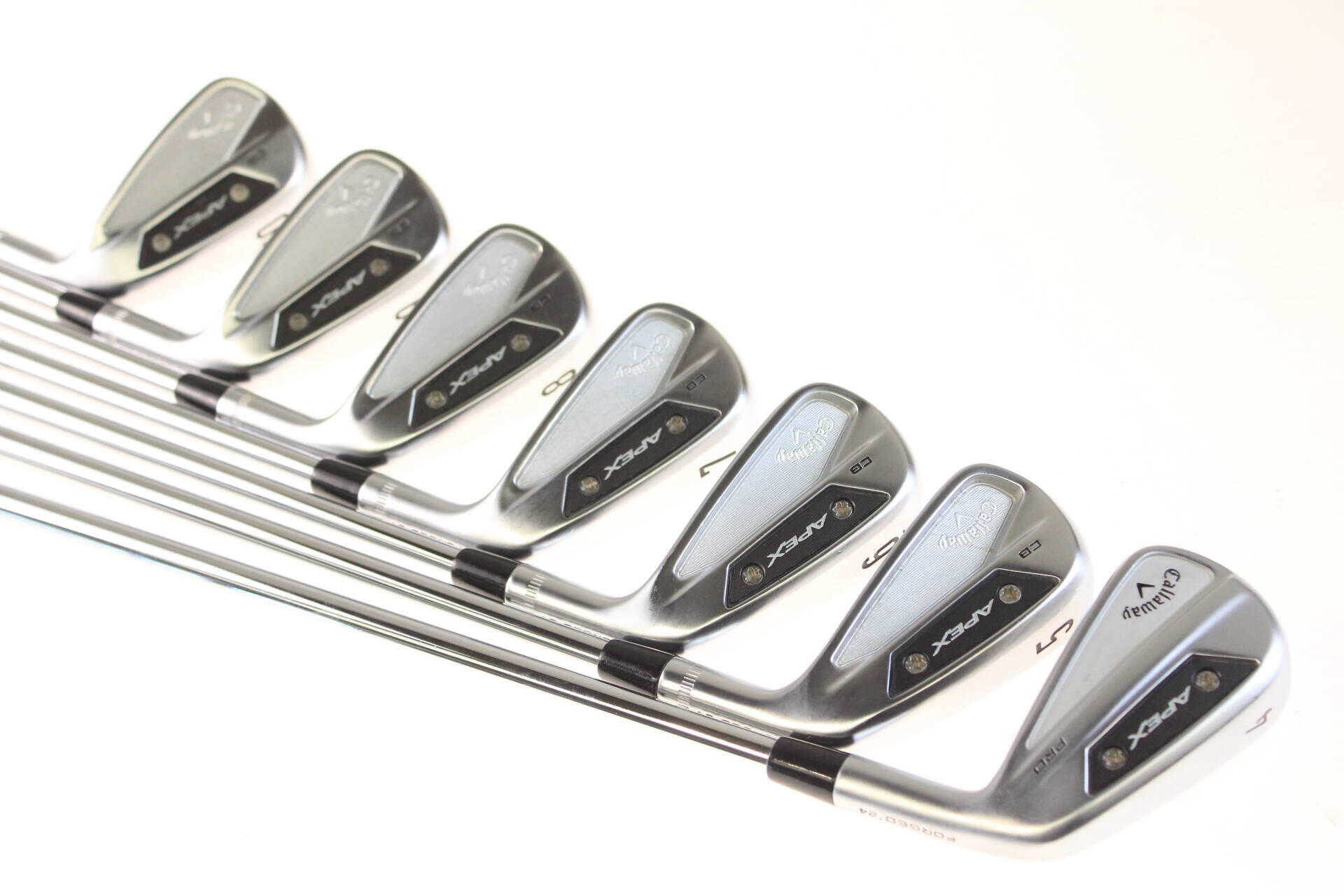 Seconde vie - Callaway Apex CB 2024 RH 4-PW Iron Set - Good 3/5