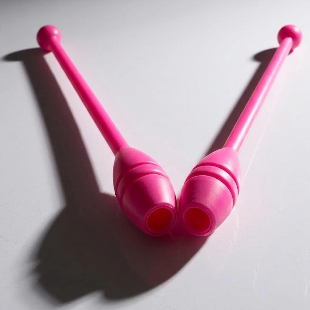 2 MAÇAS GINÁSTICA RÍTMICA 36CM NÃO ENCAIXÁVEIS FF 5/5
