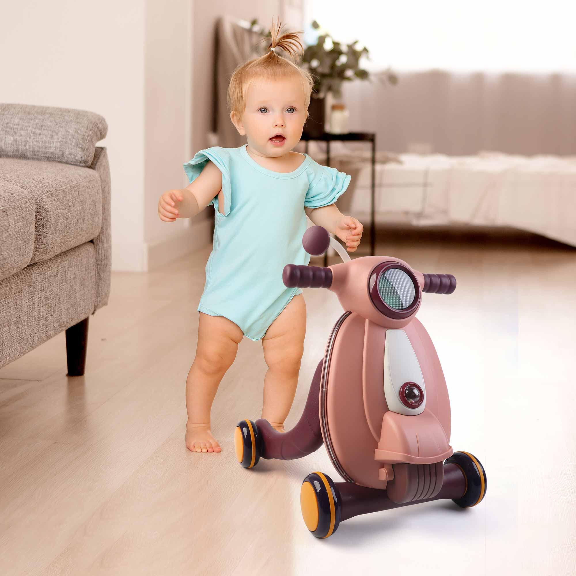 Andador para Bebés Robincool Baby Walker 43x45x52 cm Primeros Pasos con Bloqueo 2/5