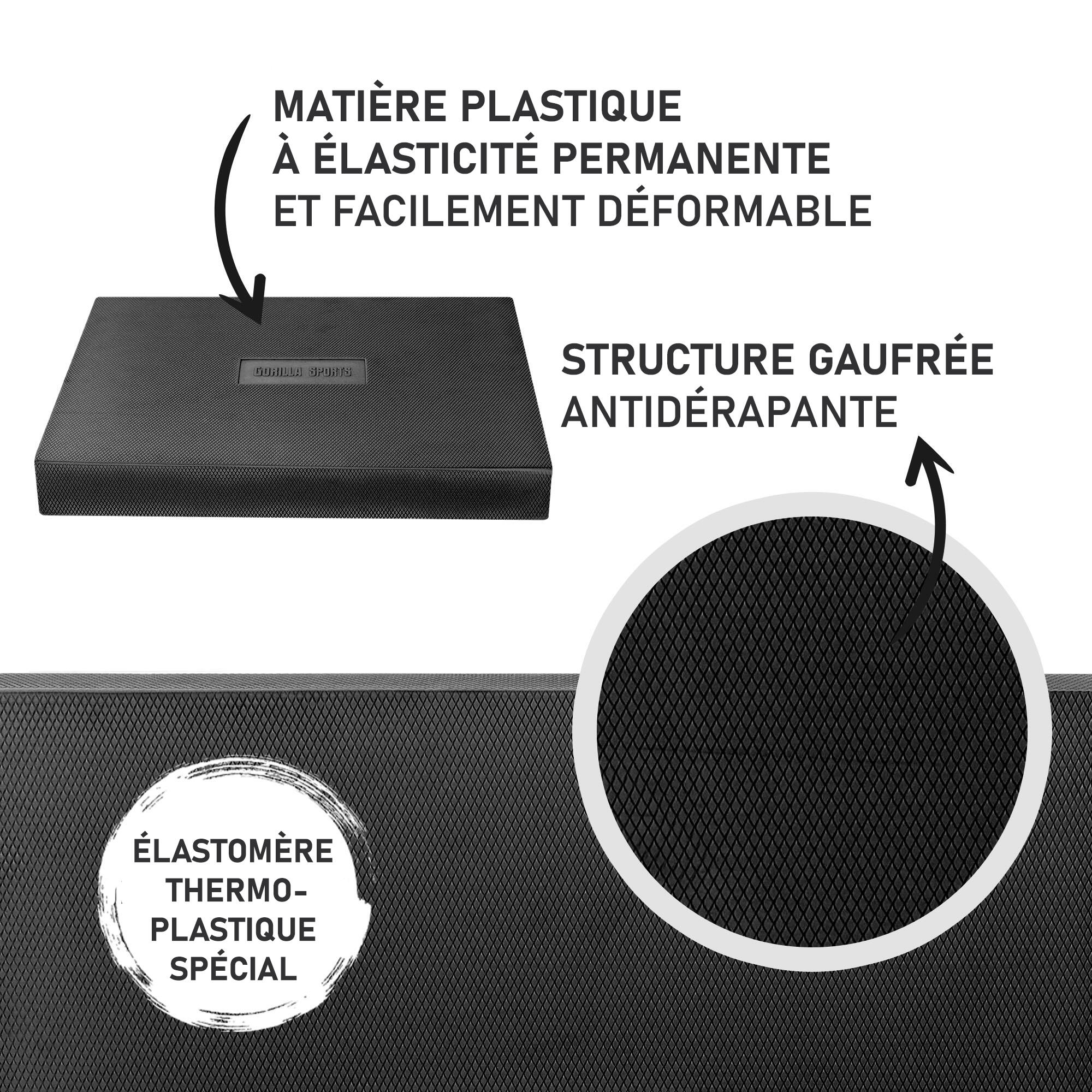 BLOC YOGA EN MOUSSE 47CM X 40CM X 5,5CM | PILATES ET FITNESS | COLORIS AU CHOIX 2/7