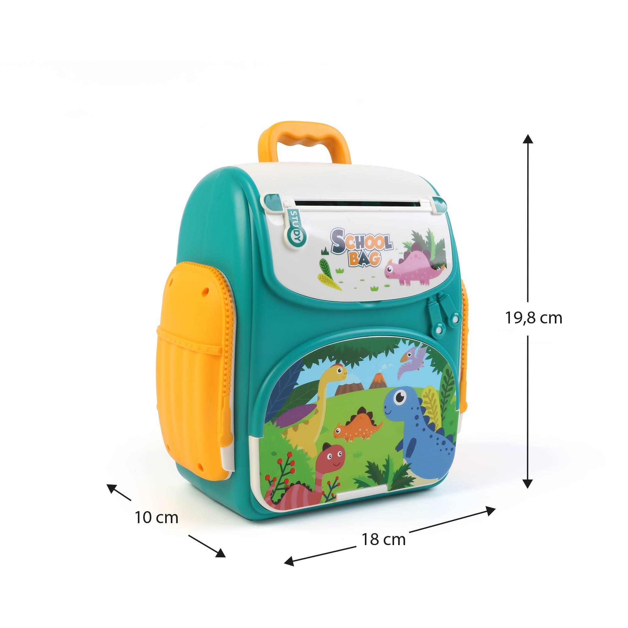Hucha Infantil con Huella Dactilar y Contraseña Robincool Money Safe 18x10x20 cm 4/5