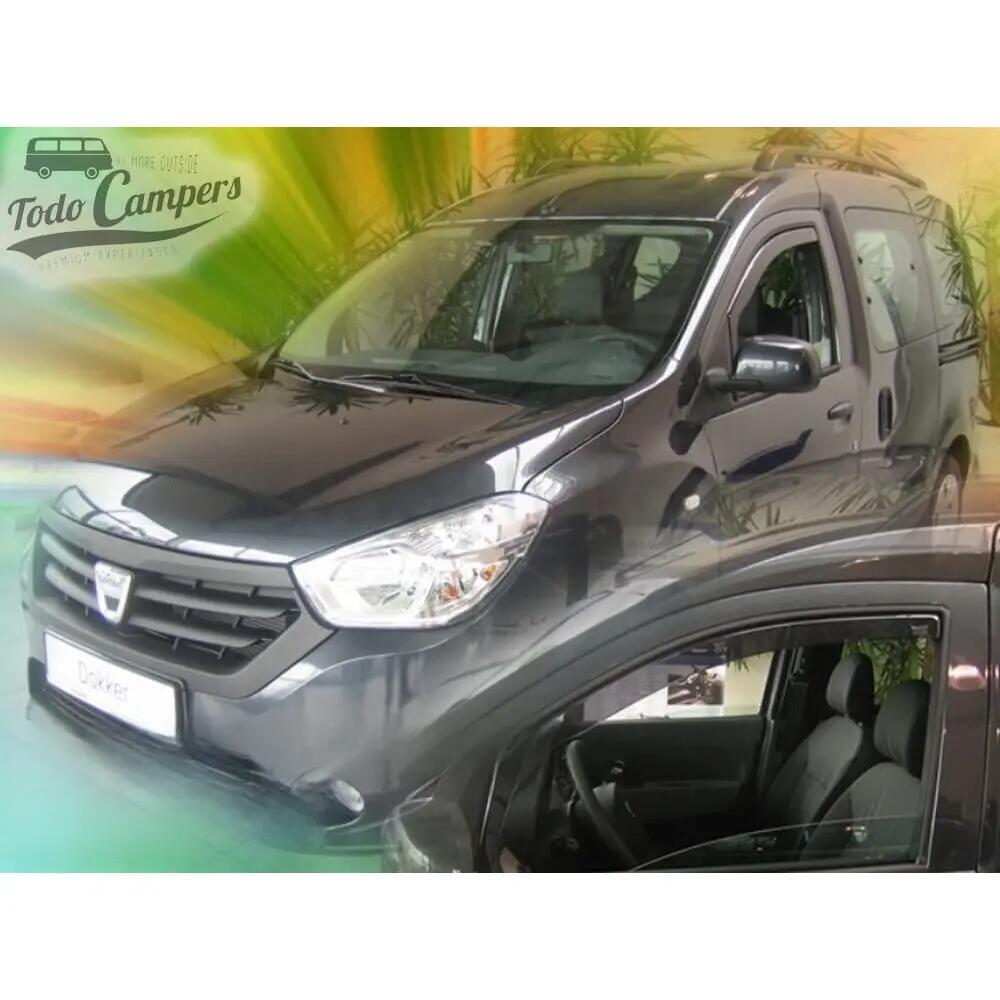 Derivabrisas / Deflectores Heko para Dacia Dokker y Dacia Lodgy 2012-2022 6/6