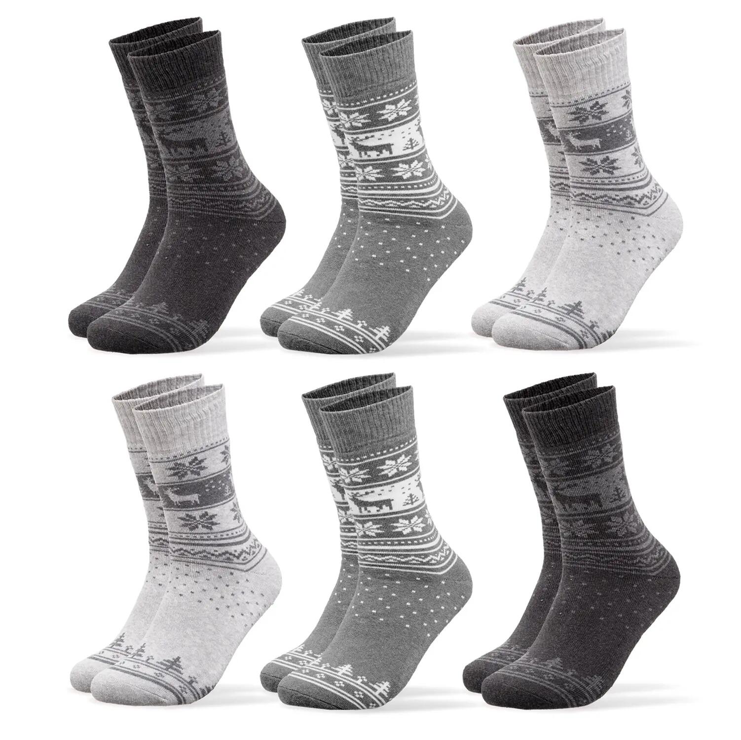 Damen Norweger Socken 6er Pack (Modell: Frida) 2/5