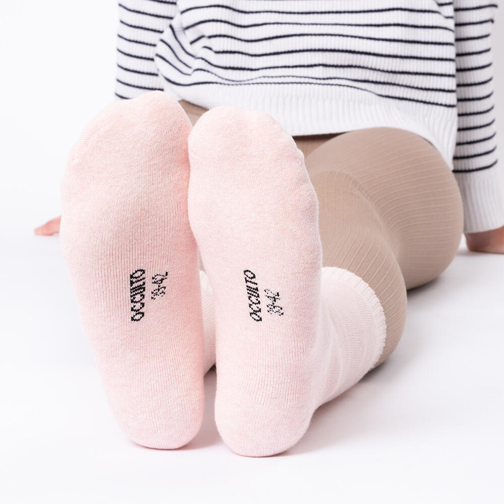 Damen Warme Kuschelsocken 6er Pack (Modell: Smilla) GreyPinkUni 35-38 3/6