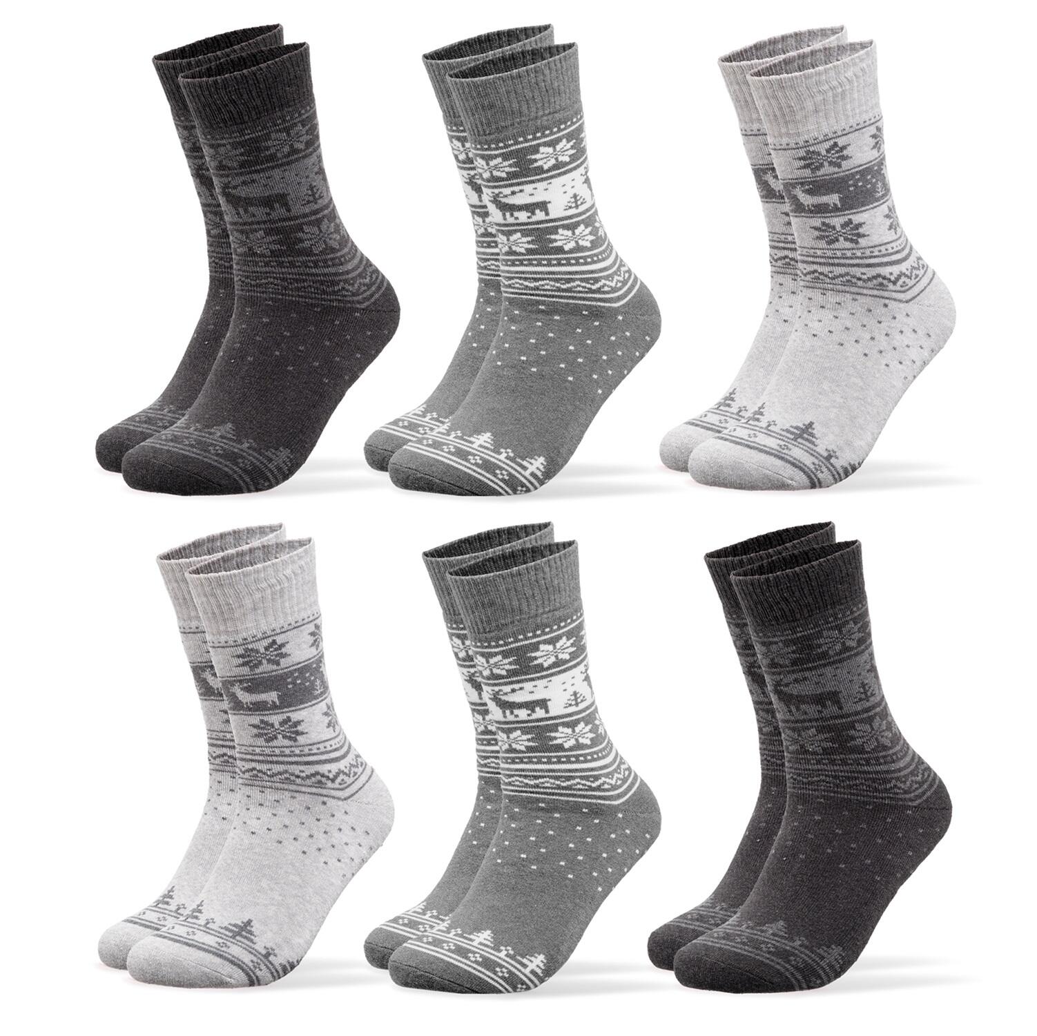 Damen Norweger Socken 6er Pack (Modell: Frida) 2/5