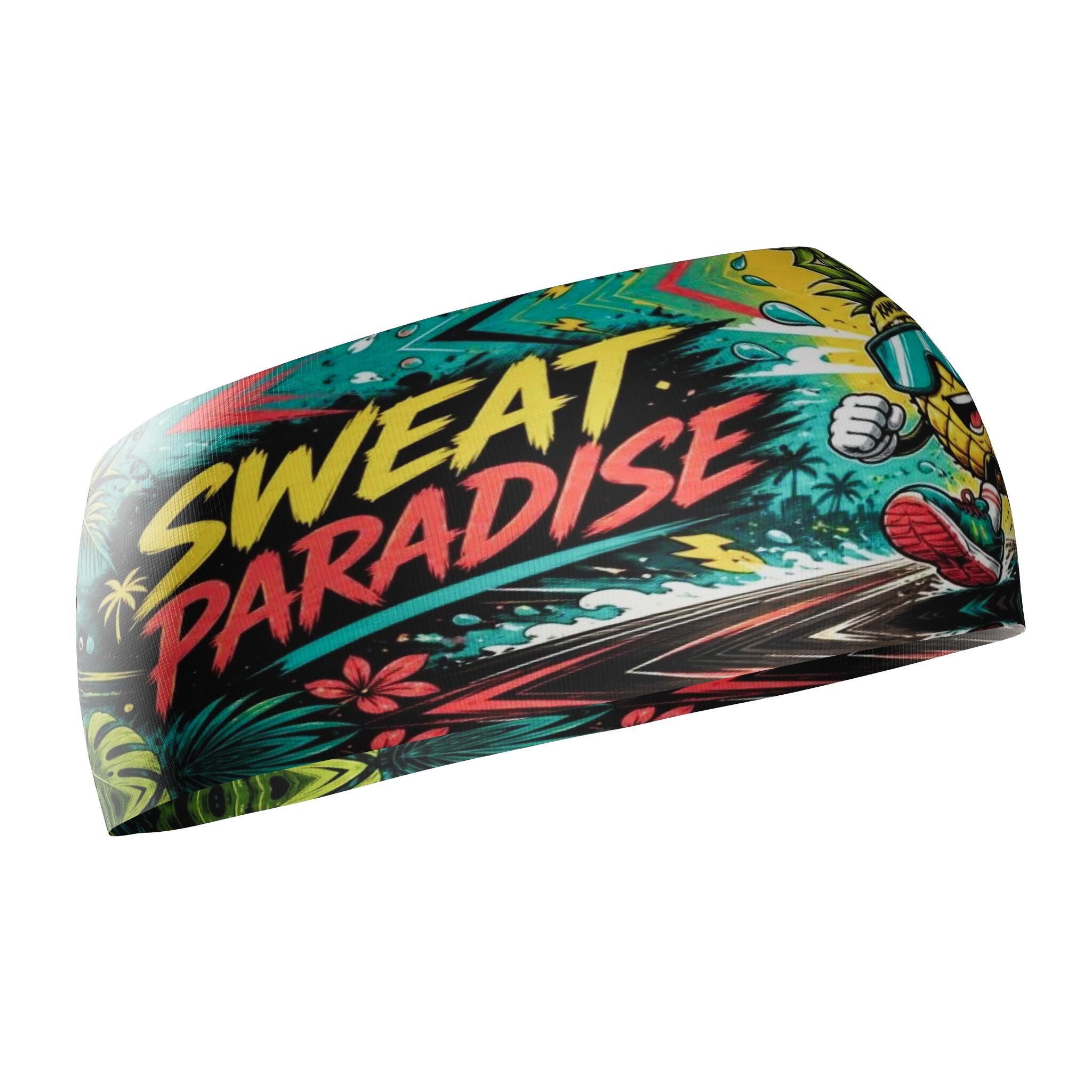 Bandeau de course Elite SWEAT PARADISE - Sin Costuras y Reversible 2 EN 1 2/5